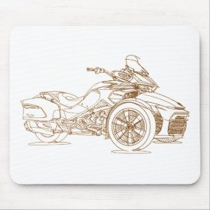 CanAm Spyder F3T 2016 Muismat