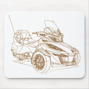 CanAm Spyder RTS 2014 Muismat
