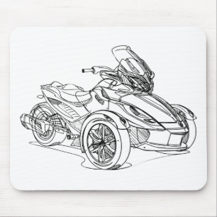 CanAm Spyder ST 2013 Muismat