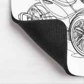 CanAm Spyder STS 2013 Muismat (Hoek)