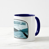 Canandaigua Lake New York Gevist Rod Mok (Voorkant rechts)