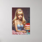 Canapé Anniversaire toile étirée (Recto)