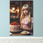 Canapé Anniversaire toile étirée (Insitu (Plancher de Bois))