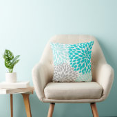 Canapé coussin de décoration moderne gris bleu tur (Chaise)