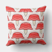 Canapé Coussin moisissure rouge moderne (Verso)