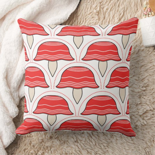 Canapé Coussin moisissure rouge moderne (Couverture)