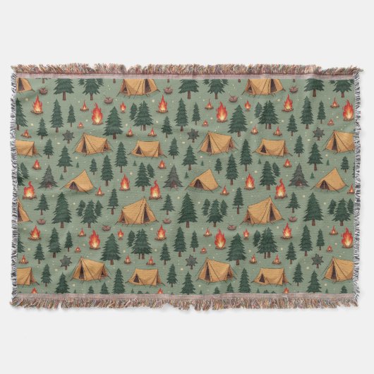 Canapé de camping couverture de gaze de tapis larg (Devant)