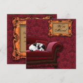 Canapé de marionnette Changement d'adresse Cartes  (Devant / Derrière)