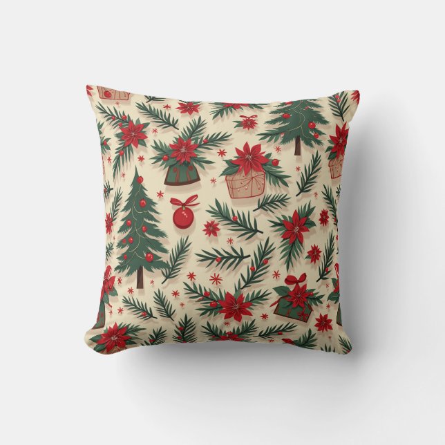 Canapé de Noël coussin coshion (Recto)