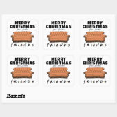 Canapé FRIENDS™ | Étiquette cadeau de Noël (Feuille)