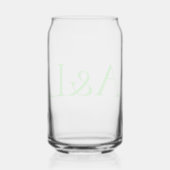 Canapé Monogramme en néon clair - Personnalisable (Verso)