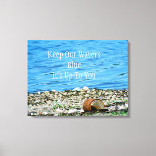 Canapé rouillé par Blue Water Message Toile envelo