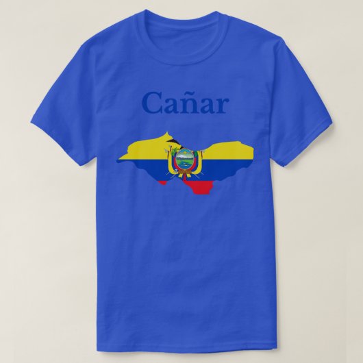 Canar Provincie Ecuador T-shirt (Design voorkant)