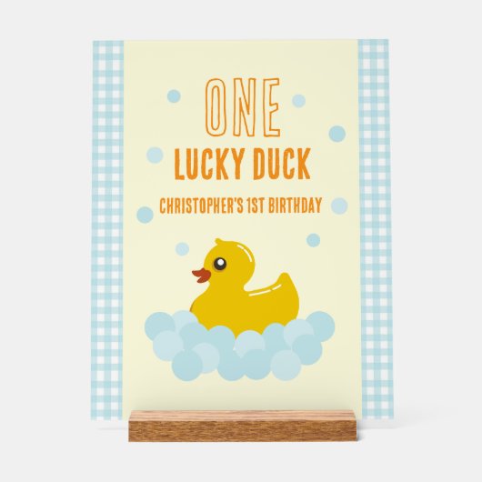 Canard 1er anniversaire (Recto)