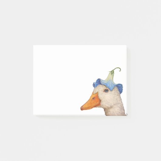 Canard avec des notes de post-it de gloire de (Devant)