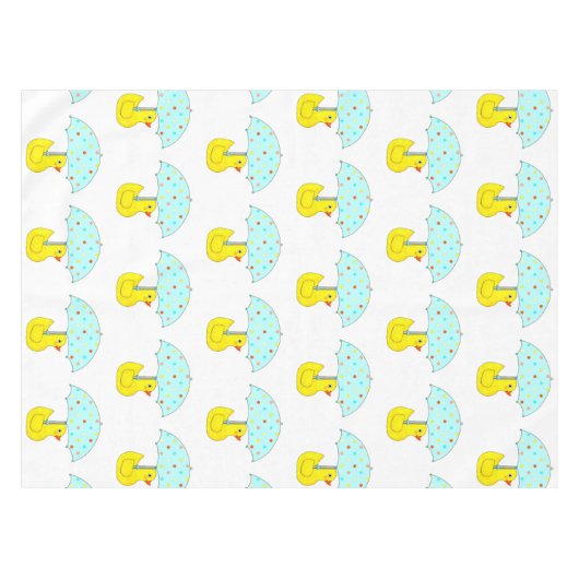 Canard baby shower En Caoutchouc Avec Nappe À Para (Devant (Horizontal))