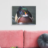 Canard branchu américain sur toile (Insitu(Salon))