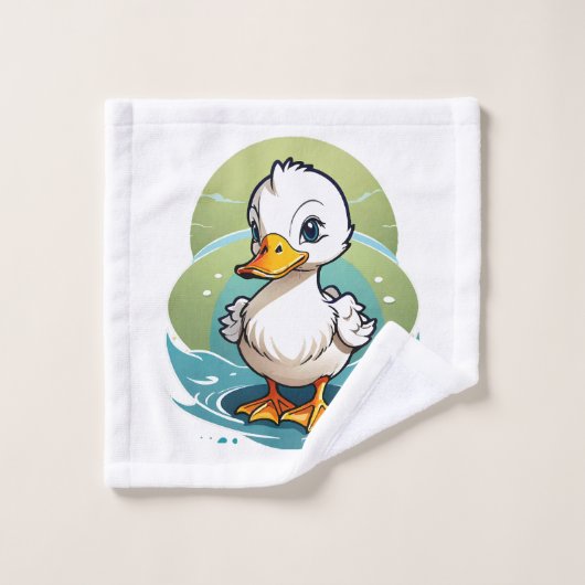 canard-colvert (Gant de toilette)