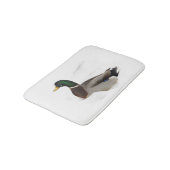Canard dans des tapis de bain de neige (Angle)