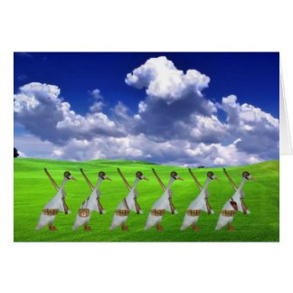 Canard de coureur humoristique