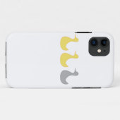 canard de gris de canard de canard de coque iphone (Dos (Horizontal))