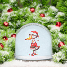 Canard de Noël animé TRISTE