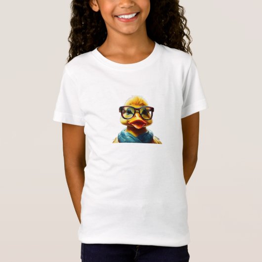 canard drôle pour enfants T-shirt (Devant)