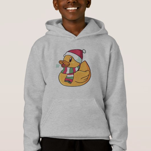 Canard en caoutchouc de Noël  (Devant)