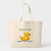 Canard en caoutchouc | Sac fourre-tout géant Float (Devant)