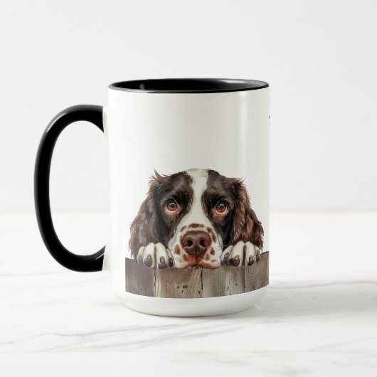 Canard espagnol Springer anglais Mug (Gauche)