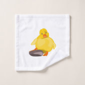 Canard jaune mignon (Gant de toilette)