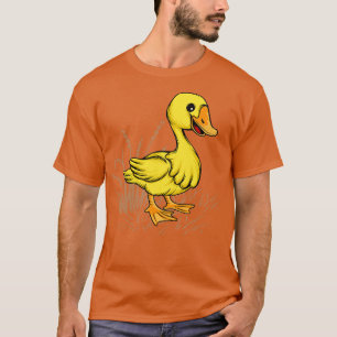 Canard jaune mignon Graphisme Tshirt Duck Lover Ca