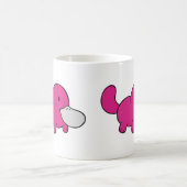 Canard mignon platypus facturé café Mug (Centre)