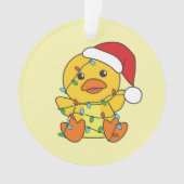 Canard Noël Animaux d'hiver Canard de vacances (devant)