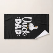 Canard papa Drôle Eau Ducklage Fermier Dons (Serviette à main)