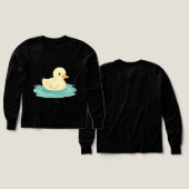 Canard paresseux flottant (Motif recto et verso)