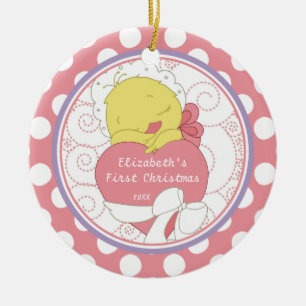 Canard précieux de premier ornement de Noël du