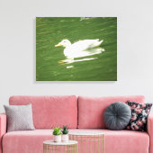 Canard sur la toile d'eau Imprimer (Insitu(Salon))