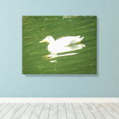 Canard sur la toile d'eau Imprimer (Insitu (Plancher de Bois))