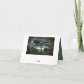 Canard Sur Le Lac (Dos)