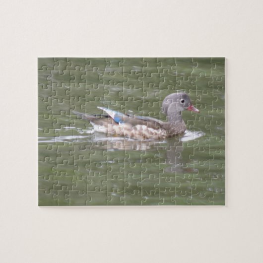 Canard sur le Puzzle du lac (Horizontal)