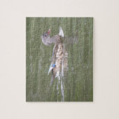 Canard sur le Puzzle du lac (Vertical)
