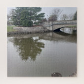 Canard Sur L'Eau Puzzle Puzzle (Vertical)