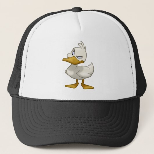 Canard sur un casquette (Devant)