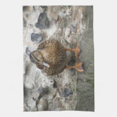 Canard sur une serviette de cuisine murale (Vertical)