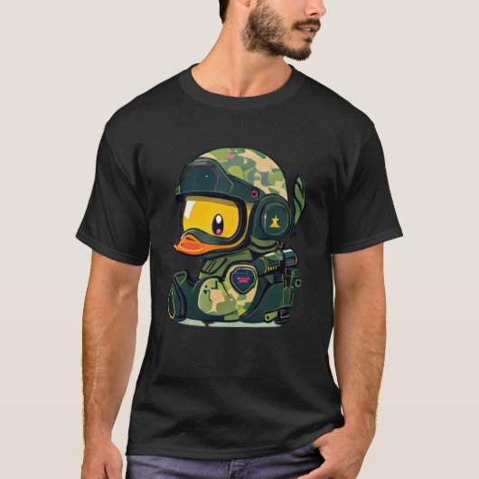 Canard tactique dans le Sweat - shirt à capuche de (Devant)