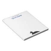 Canard touffu - Bloc-notes personnalisé (Incliné)