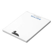 Canard touffu - Bloc-notes personnalisé (Tourné)