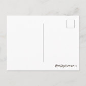 canards amoureux pour toujours carte postale (Dos)