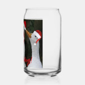 Canards blancs portant des chapeaux rouges Noël (Gauche)